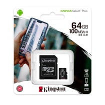 💾 Kingston Canvas Select 64GB – microSD UHS-I con Adaptador