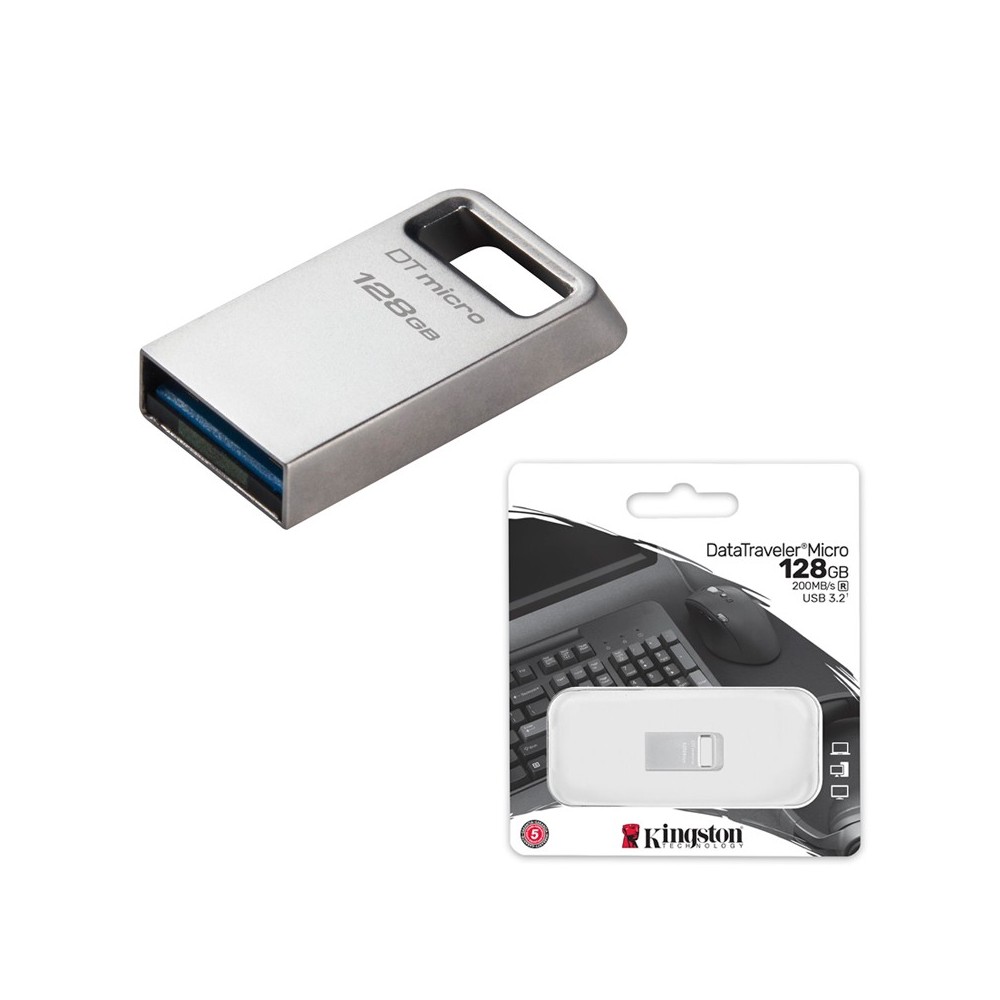 🔹 Kingston DataTraveler Micro – USB Ultrapequeño y Rápido 🔹 Kingston DataTraveler Micro – USB Ultrapequeño y Rápido
