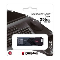 🔹 Kingston Exodia Onyx 256GB – USB 3.2 Gen 1 Rápido
