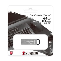 🔹 Kingston DataTraveler Kyson 64GB – Rápido y Duradero