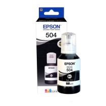 🖨️ Botella de Tinta Epson T504 Negra 127ml Original