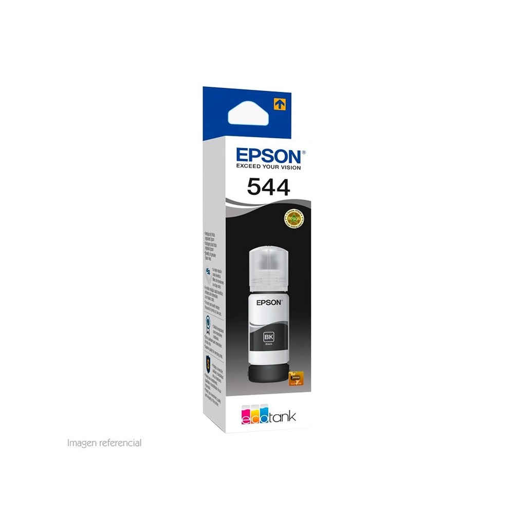 🖨️ Tinta Epson T544 Negro 65ml | Original EcoTank