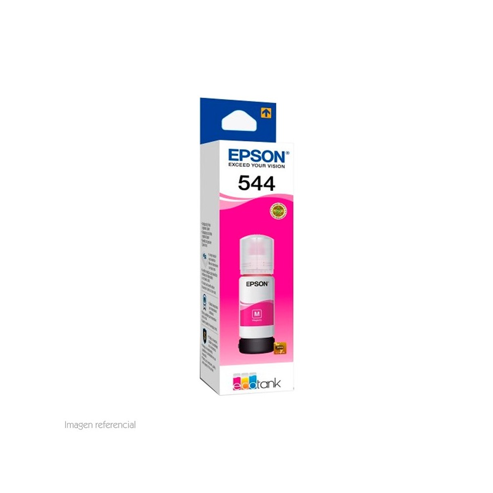 🖨️ Tinta Epson T544 Magenta 65ml | Original EcoTank