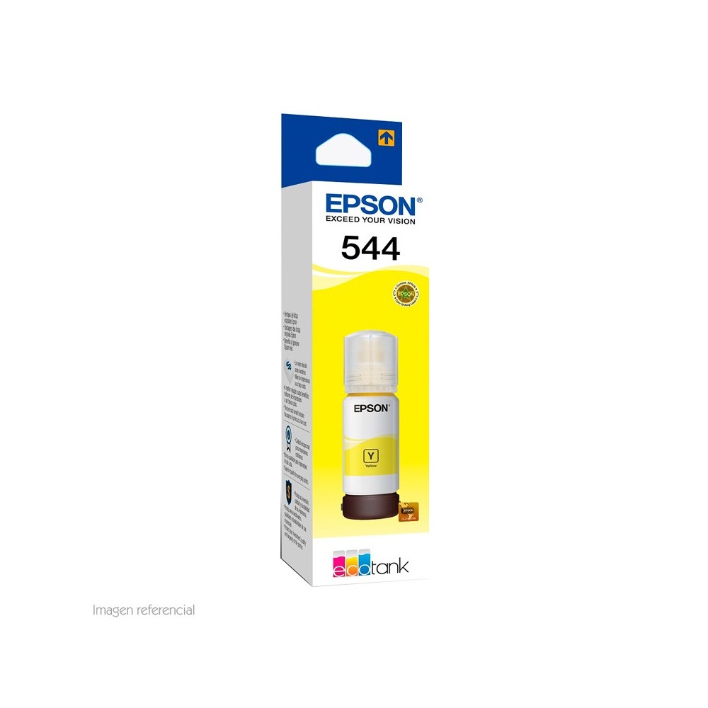 🖨️ Tinta Epson T544 Amarillo 65ml | Original EcoTank 🖨️ Tinta Epson T544 Amarillo 65ml | Original EcoTank
