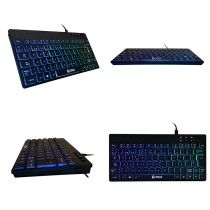 🎮 Teclado inalámbrico TEROS TE-4066G | RGB & Multimedia
