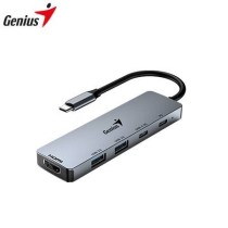 Genius UH-500 - Hub USB 3.0 con HDMI 4K y PD 100W