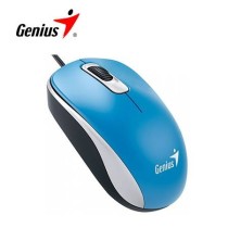 Genius DX-110 Blue - Mouse óptico USB 1000 DPI compatible con Windows y Mac
