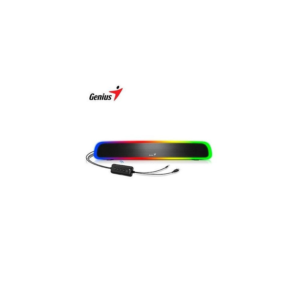 Genius 200BT - Barra de Sonido Bluetooth con Iluminación RGB Genius 200BT - Barra de Sonido Bluetooth con Iluminación RGB