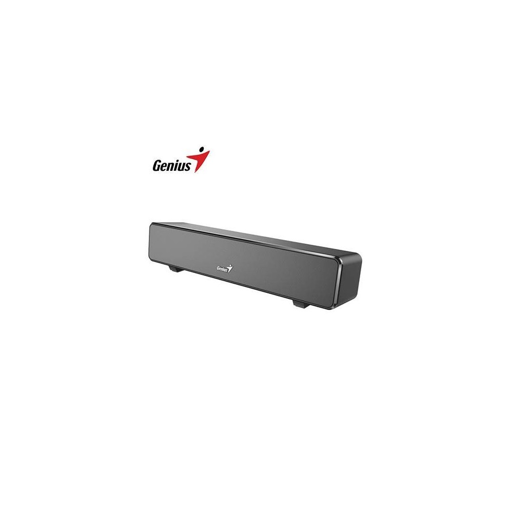 Genius Sound Bar - Barra de Sonido 2.0 con Potencia de 6W Genius Sound Bar - Barra de Sonido 2.0 con Potencia de 6W