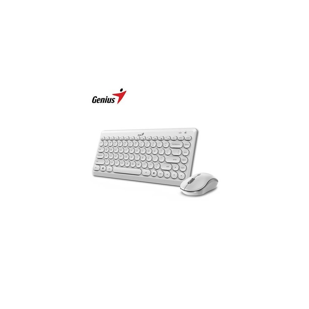Genius LUXEMATE Q8000 - Combo de Teclado y Mouse Inalámbricos