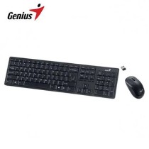 Genius SLIMSTAR 8230 - Combo de Teclado y Mouse Inalámbrico Bluetooth