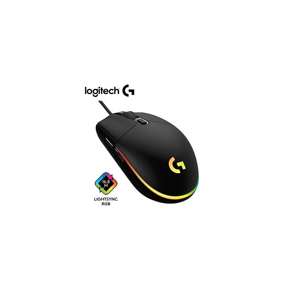 Logitech G203 LIGHTSYNC - Mouse Gaming RGB con 8,000 DPI