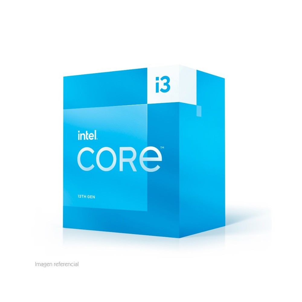 Intel Core i3-13100 | 4 Núcleos, 4.50GHz Turbo, 12MB Caché, LGA1700