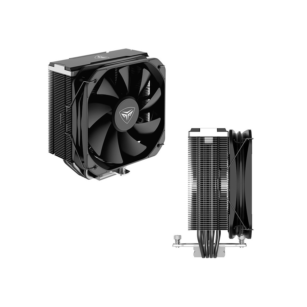 Fan-Cooler PcCooler K4 BK Challenger | 130mm | 240W TDP | PWM 4-Pin