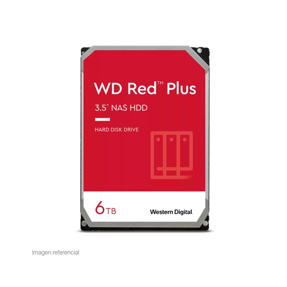 WD Red Plus 6TB | HDD NAS Alto Rendimiento WD Red Plus 6TB | HDD NAS Alto Rendimiento