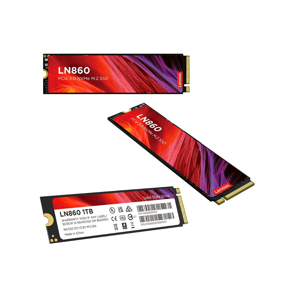 SSD Lenovo LN860 1TB M.2 PCIe Gen 3 | Alta Velocida SSD Lenovo LN860 1TB M.2 PCIe Gen 3 | Alta Velocida