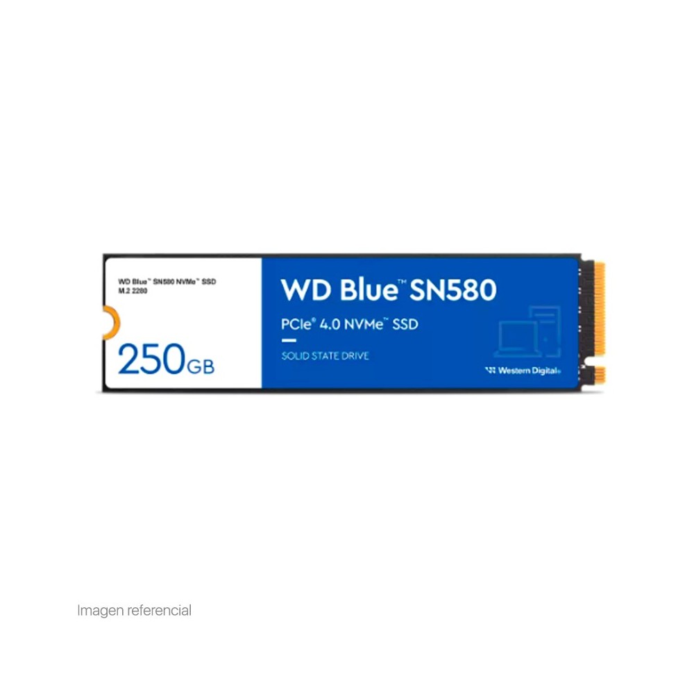 SSD WD Blue SN580 250GB | NVMe M.2 PCIe 4.0 SSD WD Blue SN580 250GB | NVMe M.2 PCIe 4.0