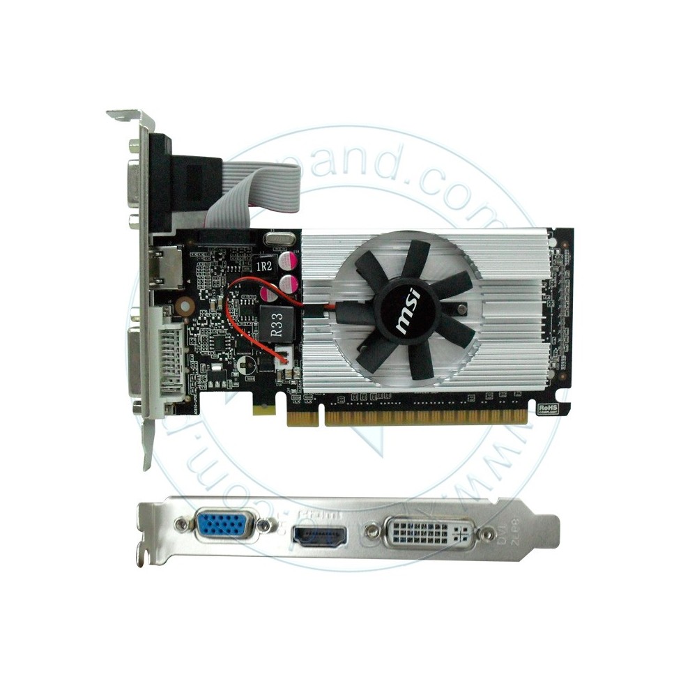 MSI GeForce 210 1GB DDR3 - Tarjeta de Video HDMI/DVI/VGA MSI GeForce 210 1GB DDR3 - Tarjeta de Video HDMI/DVI/VGA
