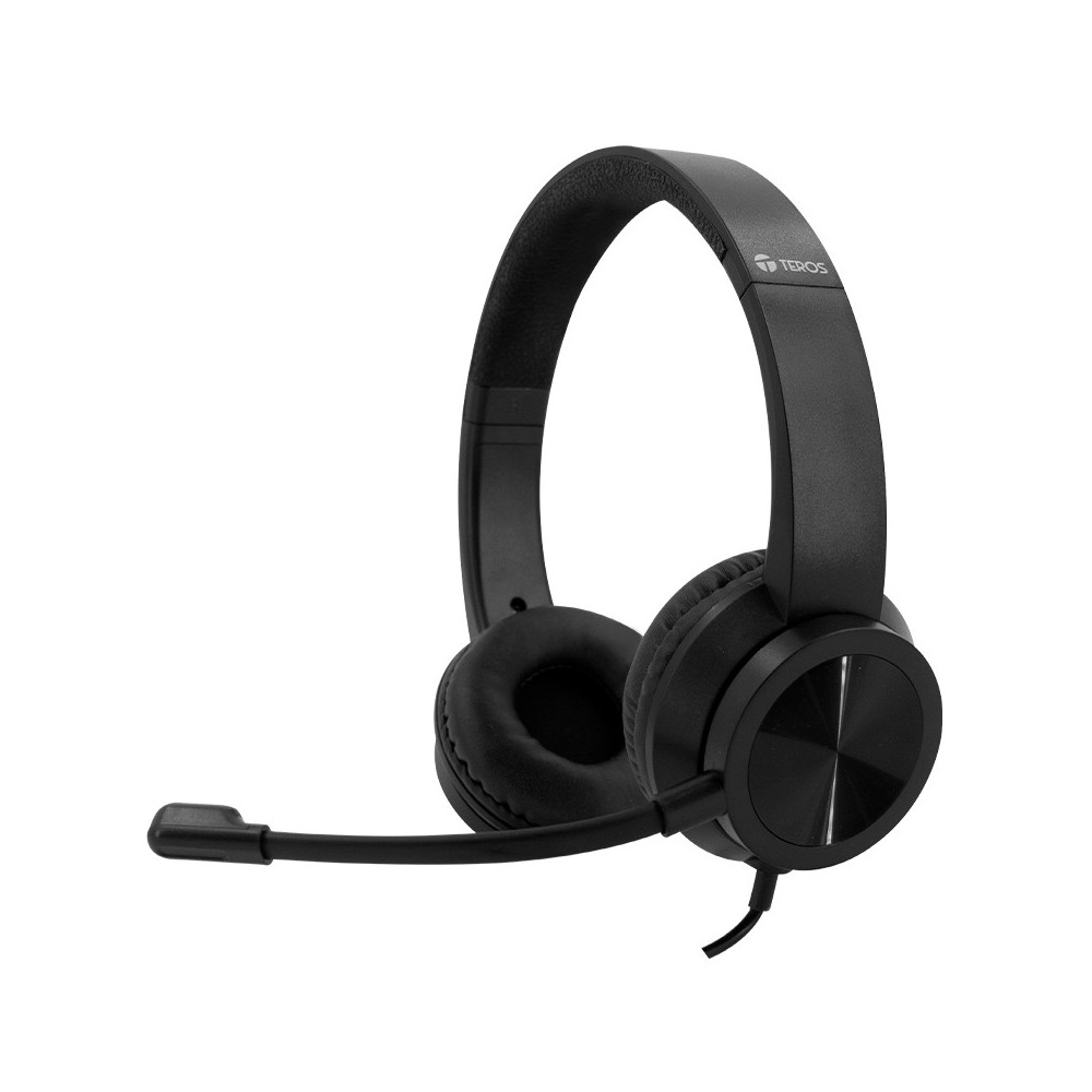 Audífono TEROS TE-8037N - Headset Bluetooth Inalámbrico Negro Audífono TEROS TE-8037N - Headset Bluetooth Inalámbrico Negro