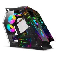 Case Gamer TEROS TE-1312G Mid Tower USB 3.0 RGB Ventilador