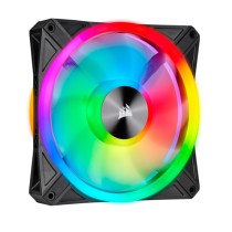 Fan Corsair QL140 RGB | 14 cm, PWM, 1250 RPM, Iluminado