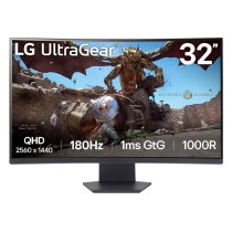 Monitor LG UltraGear 32” QHD 180Hz 1ms | Gaming Curvo HDR